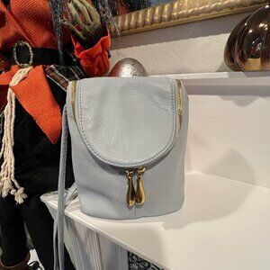 Hobo Baby Blue Fern Gorgeous Crossbody Handbag